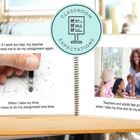 Thumbnail for Social Skills Story: Taking My Time with my Work: Editable (Printable PDF ) School - AdaptEd4SpecialEd