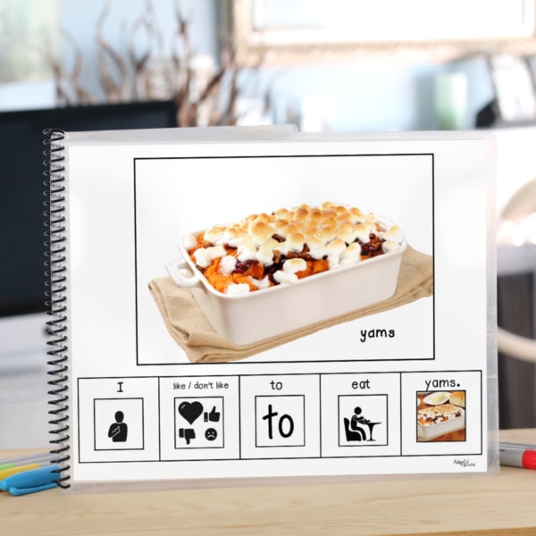 Opinion Thanksgiving Adapted Book (Printable PDF) - AdaptEd4SpecialEd