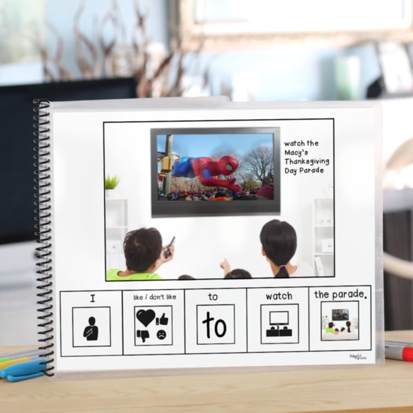 Opinion Thanksgiving Adapted Book (Printable PDF) - AdaptEd4SpecialEd