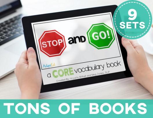 Core Words Mega BUNDLE (Printable PDF's) - AdaptEd4SpecialEd