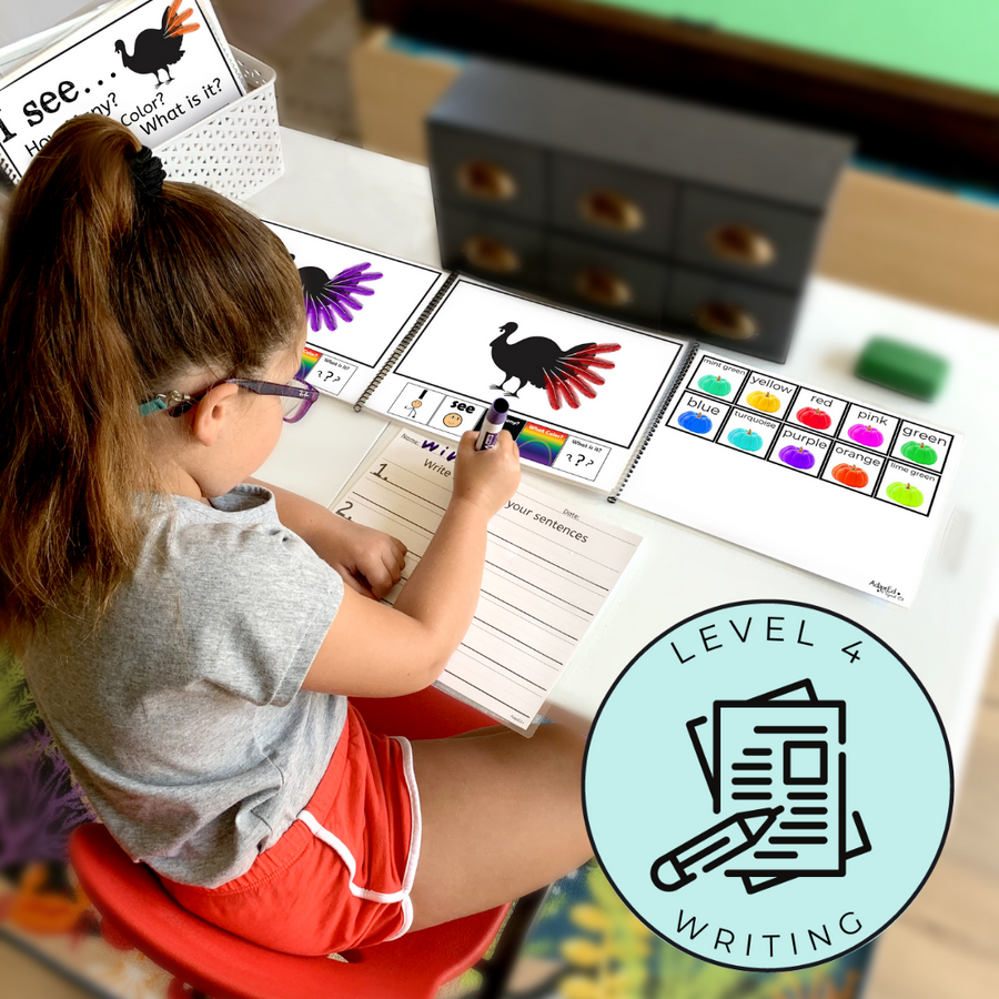 Answering Simple Questions Adapted Books Thanksgiving Turkey 🦃 (Printable PDF + Digital) Wh Questions - AdaptEd4SpecialEd