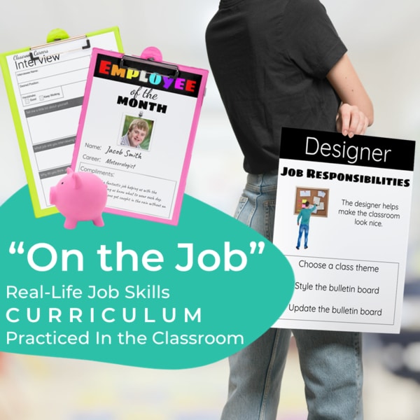Career Readiness Job Skills and Chores (Printable PDF) - AdaptEd4SpecialEd